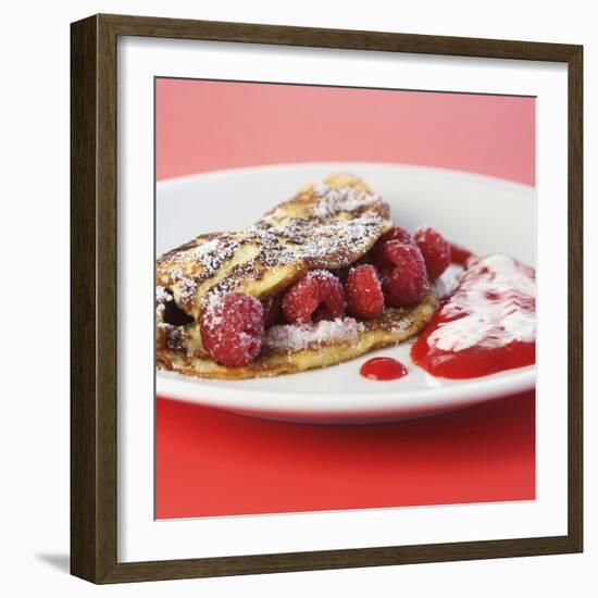 Viennese Raspberry Omelette-Fridhelm Volk-Framed Photographic Print