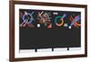 Vier Eckstucke, 1922-Wassily Kandinsky-Framed Premium Giclee Print