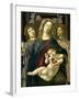 Vierge à l'Enfant à la grenade-Sandro Botticelli-Framed Giclee Print