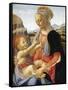 Vierge a L'enfant  Peinture Sur Bois D'andrea Del Verrocchio (1437-1488) 1466-1470 Dim 67.3 X 49.4-Andrea del Verrocchio-Framed Stretched Canvas