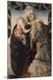 Vierge à l'Enfant soutenu par un ange-Sandro Botticelli-Mounted Giclee Print