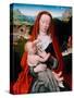 Vierge a L'enfant  (Virgin and Child) Peinture De Gerard David (Gheeraedt Ou Geerart Janszoon) (Ve-Gerard David-Stretched Canvas