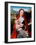 Vierge a L'enfant  (Virgin and Child) Peinture De Gerard David (Gheeraedt Ou Geerart Janszoon) (Ve-Gerard David-Framed Giclee Print