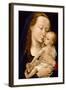 Vierge a L'enfant  (Virgin and Child) Peinture De Rogier Van Der Weyden (Vers 1399-1464) Apres 145-Rogier van der Weyden-Framed Giclee Print