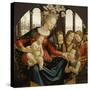 Vierge à l'Enfant-Domenico Ghirlandaio-Stretched Canvas