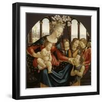 Vierge à l'Enfant-Domenico Ghirlandaio-Framed Giclee Print