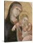 Vierge à l'Enfant-Ambrogio Lorenzetti-Stretched Canvas