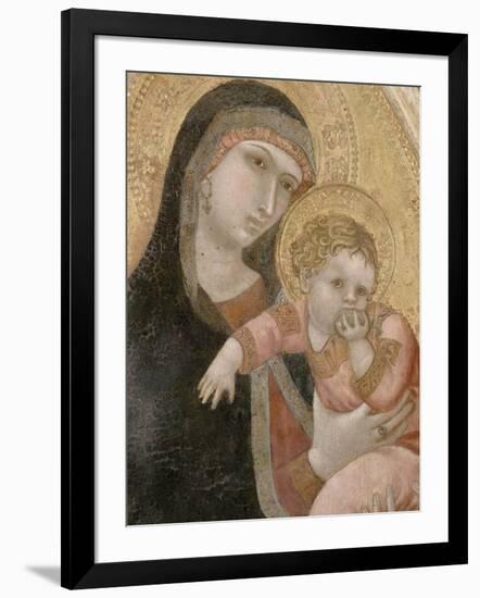 Vierge à l'Enfant-Ambrogio Lorenzetti-Framed Giclee Print