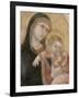 Vierge à l'Enfant-Ambrogio Lorenzetti-Framed Giclee Print