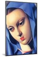 Vierge Bleue-Tamara de Lempicka-Mounted Premium Giclee Print