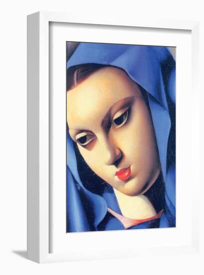 Vierge Bleue-Tamara de Lempicka-Framed Premium Giclee Print