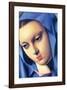 Vierge Bleue-Tamara de Lempicka-Framed Premium Giclee Print