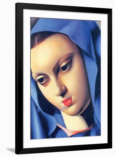 Vierge Bleue-Tamara de Lempicka-Framed Premium Giclee Print