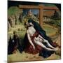 Vierge De Pitie - (Pieta) Peinture De Fernando Gallego (Vers 1440-1507) 1470 Dim. 1,25X1,09 M Madri-Fernando Gallego-Mounted Giclee Print
