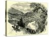 Viesch and the Upper Rhone Valley Switzerland-null-Stretched Canvas