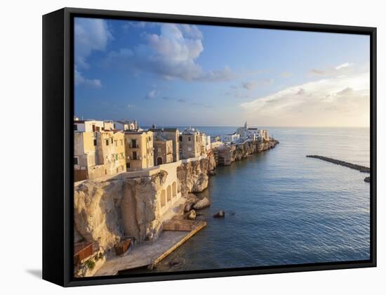 Vieste, Promoontorio Del Gargano, Puglia, Italy-Peter Adams-Framed Stretched Canvas