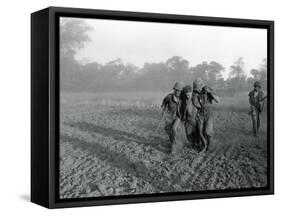 Viet Cong Attack-Associated Press-Framed Stretched Canvas