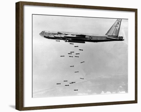 Vietnam B-52 Bombings-Associated Press-Framed Photographic Print