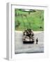 Vietnam Capture Tanks-Yves Billy-Framed Photographic Print