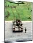 Vietnam Capture Tanks-Yves Billy-Mounted Photographic Print