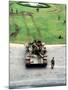 Vietnam Capture Tanks-Yves Billy-Mounted Photographic Print