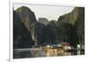 Vietnam, Cat Ba Island, Ha Long Bay. Floating Village-Matt Freedman-Framed Photographic Print