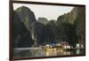 Vietnam, Cat Ba Island, Ha Long Bay. Floating Village-Matt Freedman-Framed Photographic Print