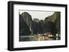 Vietnam, Cat Ba Island, Ha Long Bay. Floating Village-Matt Freedman-Framed Photographic Print