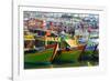 Vietnam. Danang fishing harbor.-Tom Norring-Framed Photographic Print