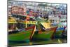 Vietnam. Danang fishing harbor.-Tom Norring-Mounted Photographic Print