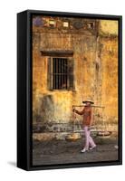 Vietnam, Danang, Hoi an Old Town (Unesco Site)-Michele Falzone-Framed Stretched Canvas