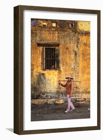 Vietnam, Danang, Hoi an Old Town (Unesco Site)-Michele Falzone-Framed Photographic Print