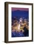 Vietnam, Dien Bien Phu. City View from the Victory Monument, Dusk-Walter Bibikow-Framed Photographic Print