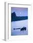 Vietnam, Dmz Area. Dong Ha, Cam Lo River, Boats at Sunset-Walter Bibikow-Framed Photographic Print