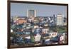 Vietnam, Dmz Area. Dong Ha, Elevated City View-Walter Bibikow-Framed Photographic Print