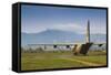 Vietnam, Dmz Area. Quang Tri Province, Khe Sanh, C-130 Hercules Transport Plane-Walter Bibikow-Framed Stretched Canvas