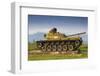 Vietnam, Dmz Area. Quang Tri Province, Khe Sanh, Exterior Display of Us Army Tank-Walter Bibikow-Framed Photographic Print