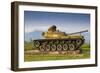 Vietnam, Dmz Area. Quang Tri Province, Khe Sanh, Exterior Display of Us Army Tank-Walter Bibikow-Framed Photographic Print