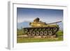 Vietnam, Dmz Area. Quang Tri Province, Khe Sanh, Exterior Display of Us Army Tank-Walter Bibikow-Framed Photographic Print