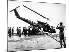 Vietnam Evacuation-JT-Mounted Photographic Print