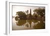 Vietnam, Ha Noi, West Lake. the Ancient Tran Quoc Pagoda Sits Surrounded by Vegetation-Niels Van Gijn-Framed Photographic Print