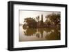 Vietnam, Ha Noi, West Lake. the Ancient Tran Quoc Pagoda Sits Surrounded by Vegetation-Niels Van Gijn-Framed Photographic Print