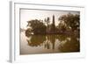 Vietnam, Ha Noi, West Lake. the Ancient Tran Quoc Pagoda Sits Surrounded by Vegetation-Niels Van Gijn-Framed Photographic Print