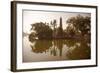 Vietnam, Ha Noi, West Lake. the Ancient Tran Quoc Pagoda Sits Surrounded by Vegetation-Niels Van Gijn-Framed Photographic Print