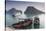 Vietnam, Halong Bay, Tito Island, Water Taxis-Walter Bibikow-Stretched Canvas