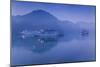 Vietnam, Halong Bay, Tourist Boats, Dawn-Walter Bibikow-Mounted Photographic Print