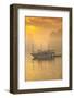 Vietnam, Halong Bay, Tourist Boats, Sunrise-Walter Bibikow-Framed Photographic Print