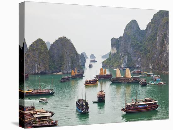 Vietnam, Halong Bay-Steve Vidler-Stretched Canvas