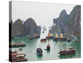 Vietnam, Halong Bay-Steve Vidler-Stretched Canvas