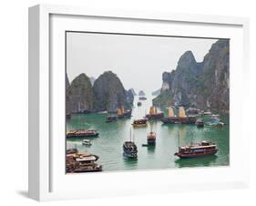 Vietnam, Halong Bay-Steve Vidler-Framed Photographic Print